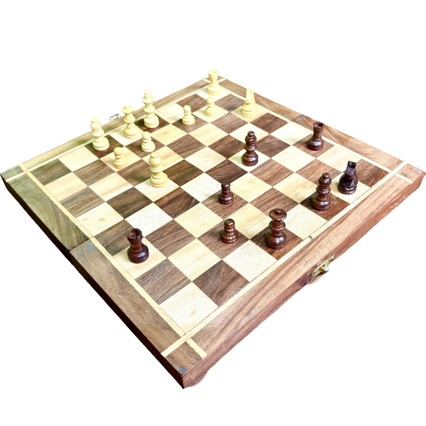 Wooden chess