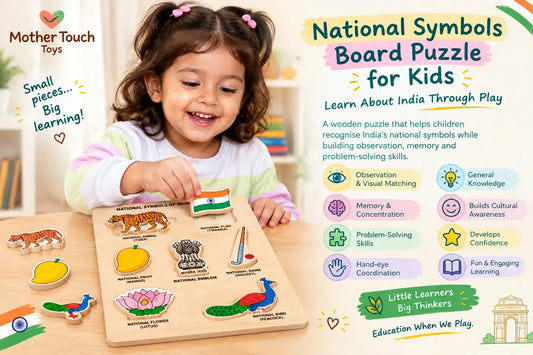 National Symbols Board Puzzle for Kid