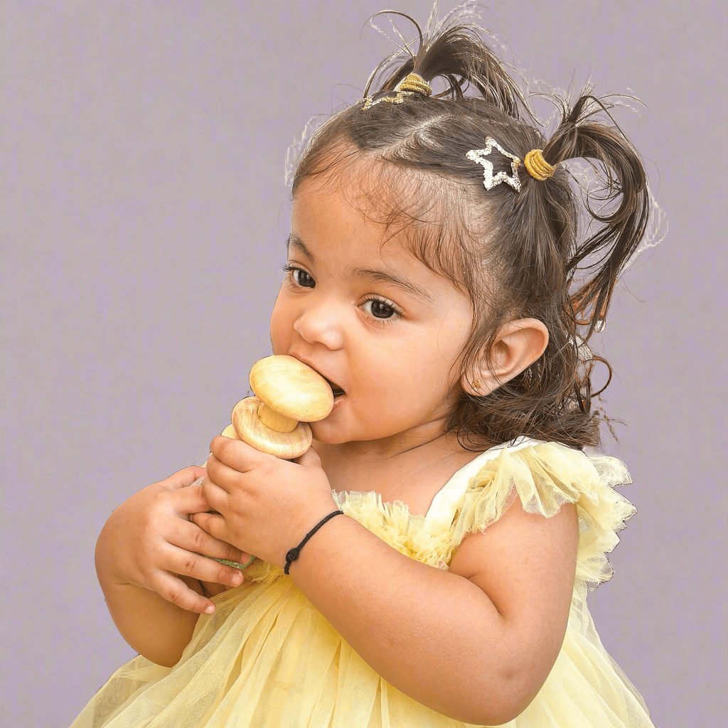 Mother Touch Toys - Soft Crochet Rattle: Sensory Play for Babies (Ages 0+)