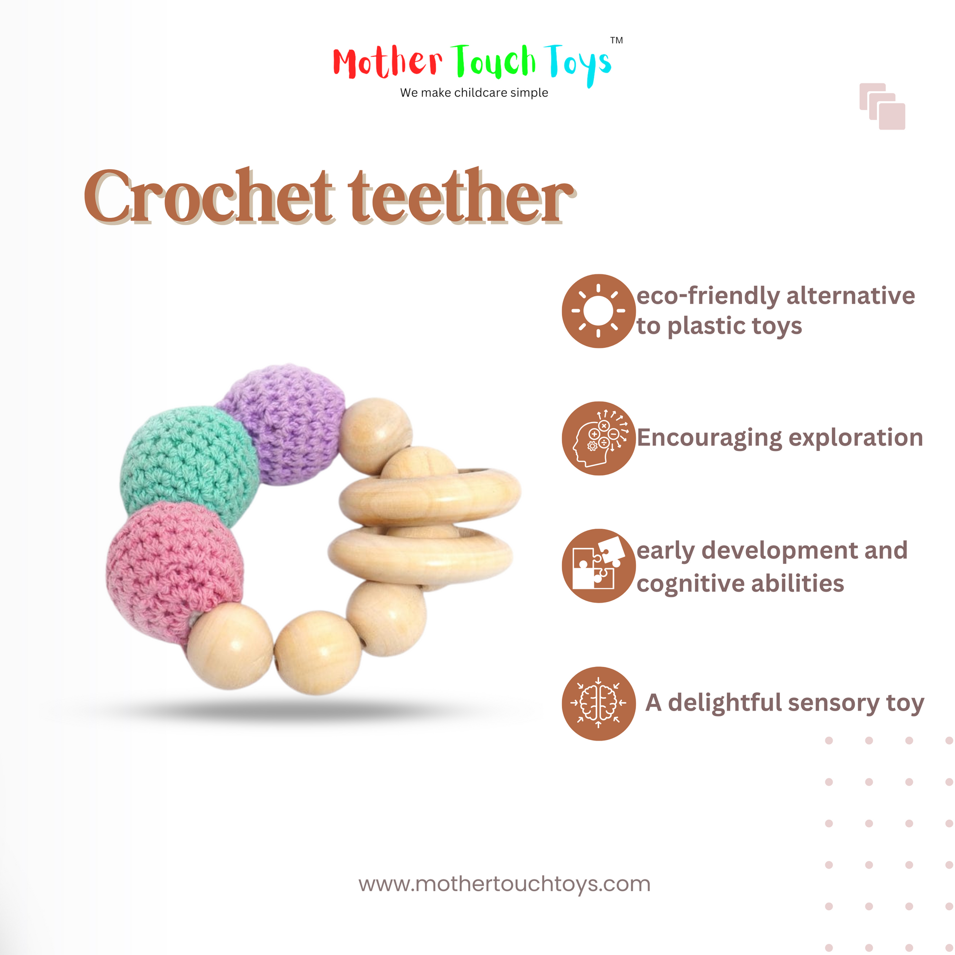 Crochet Baby Teether