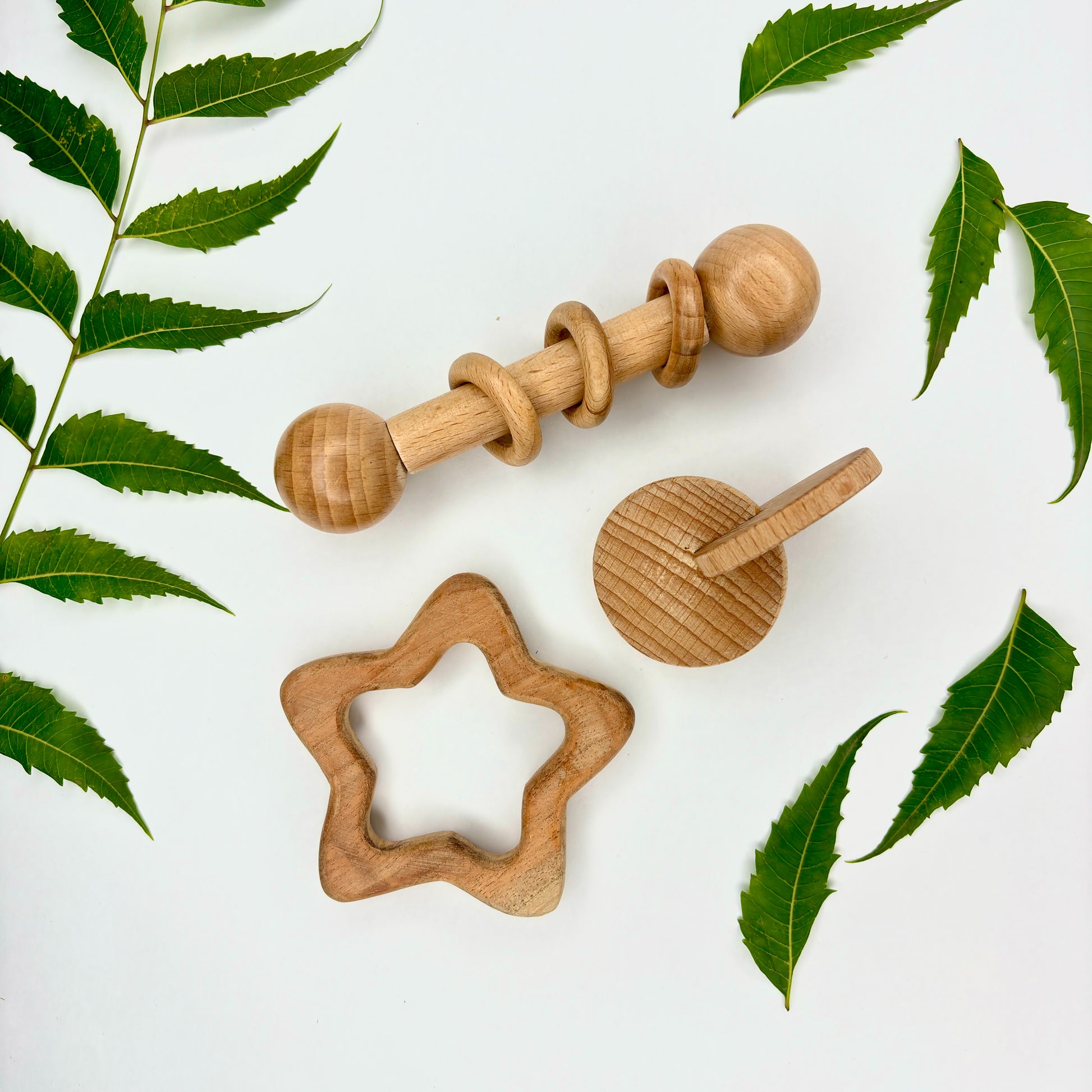 Wooden teethers