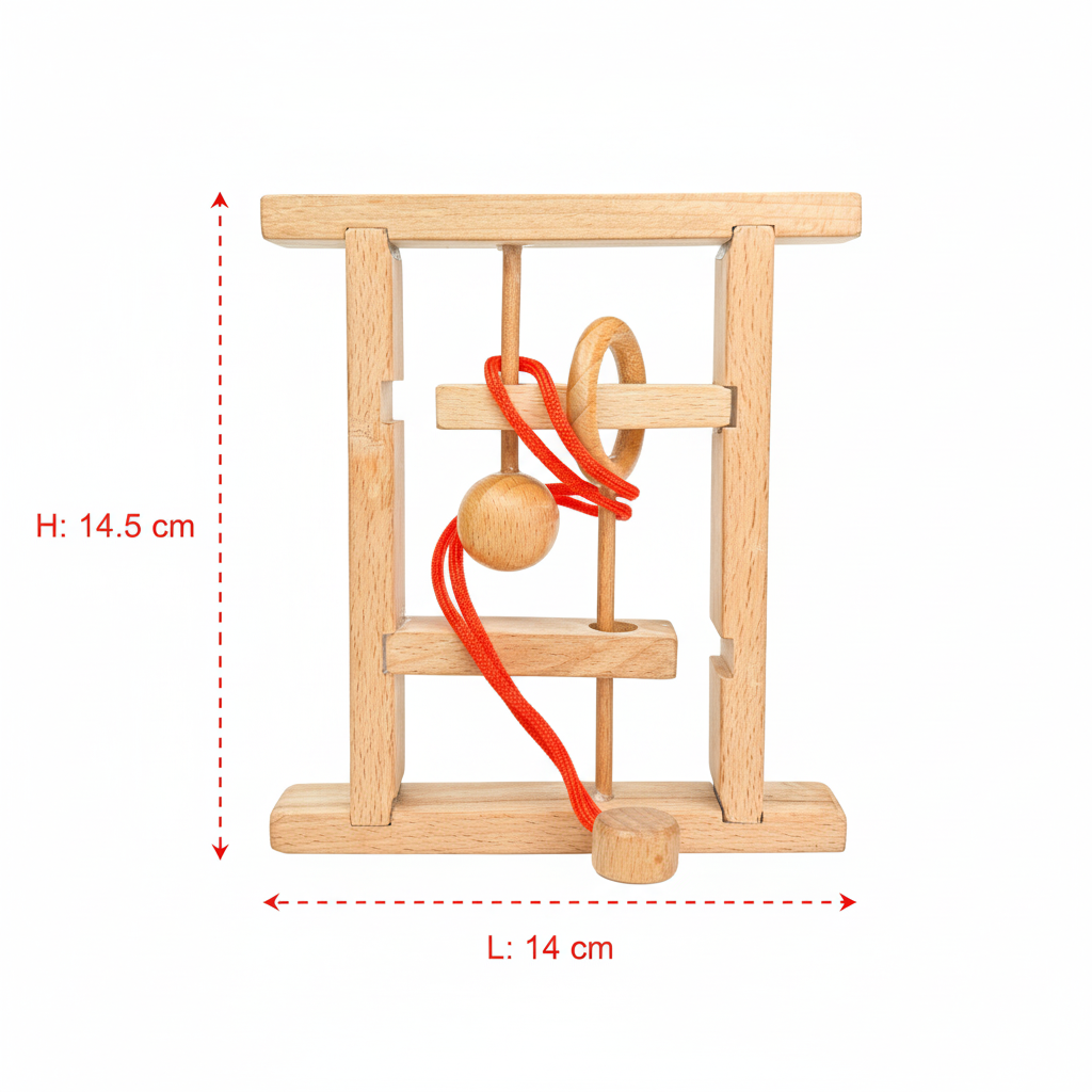 Mother Touch Toys Vikramadatta Rope Puzzle for adult