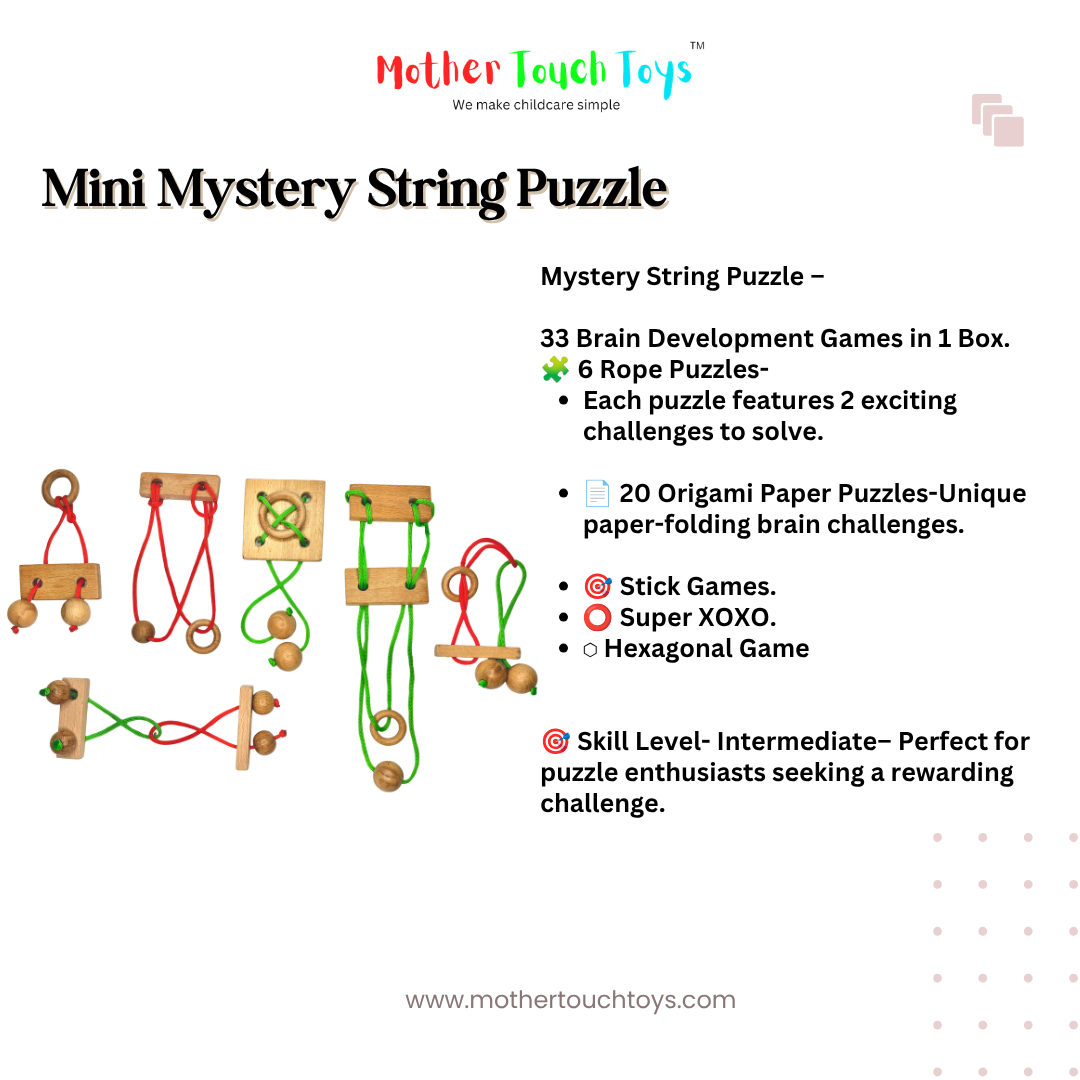Mother Touch Toys Mini Mystery Puzzle for adult