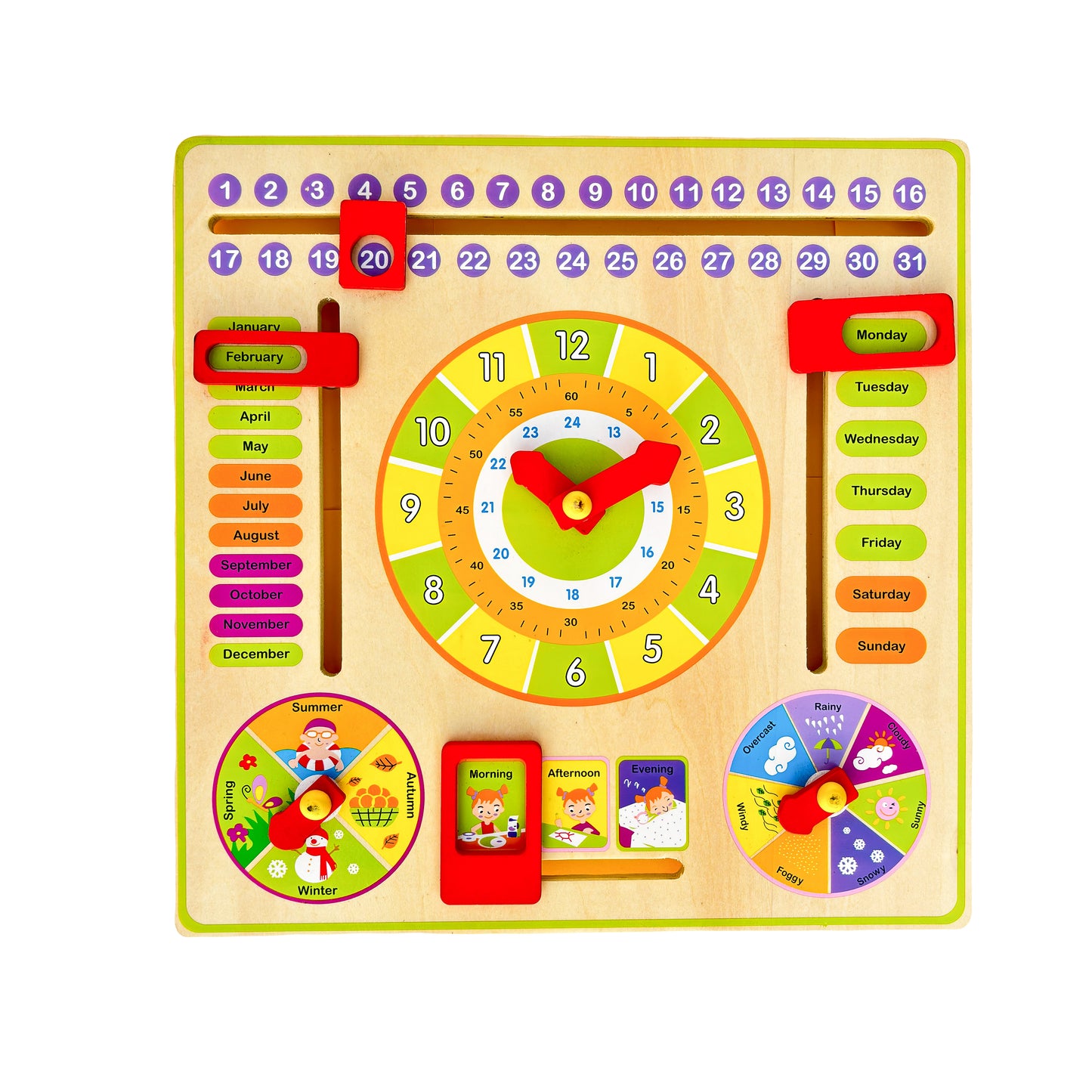 Montessori Multifunctional Learning Board