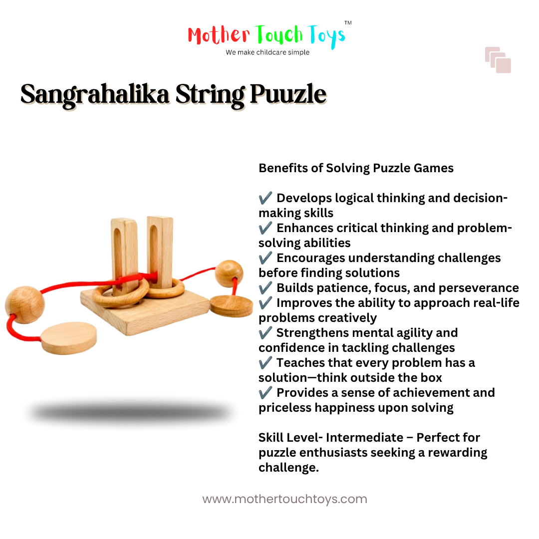 Mother Touch Toys Sangahalika Rope Puzzle for adult