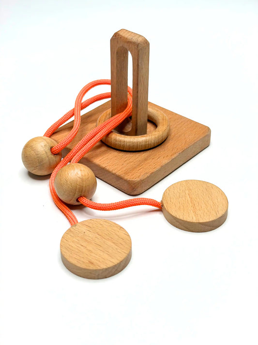 Mother Touch Toys Rope Puzzle Prahelika for adult