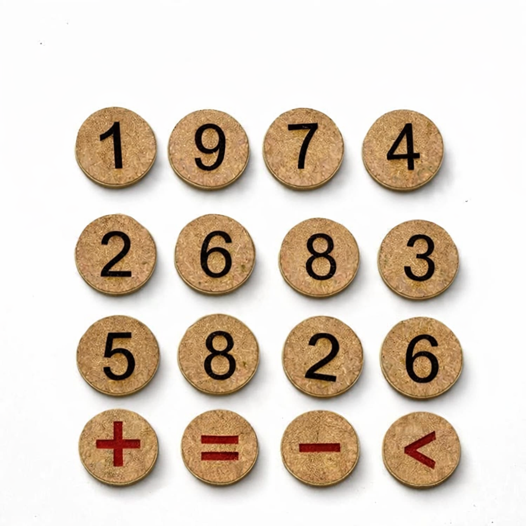 Wooden Math Learning Toy for Kids mother touch toys