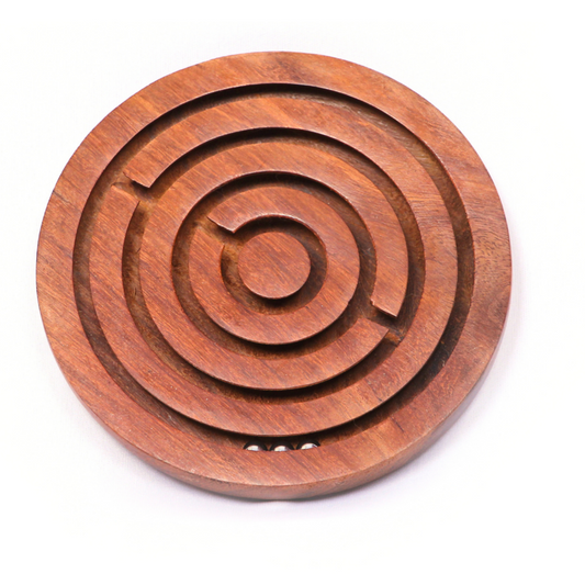 Wooden Round board puzzle mother touch toys