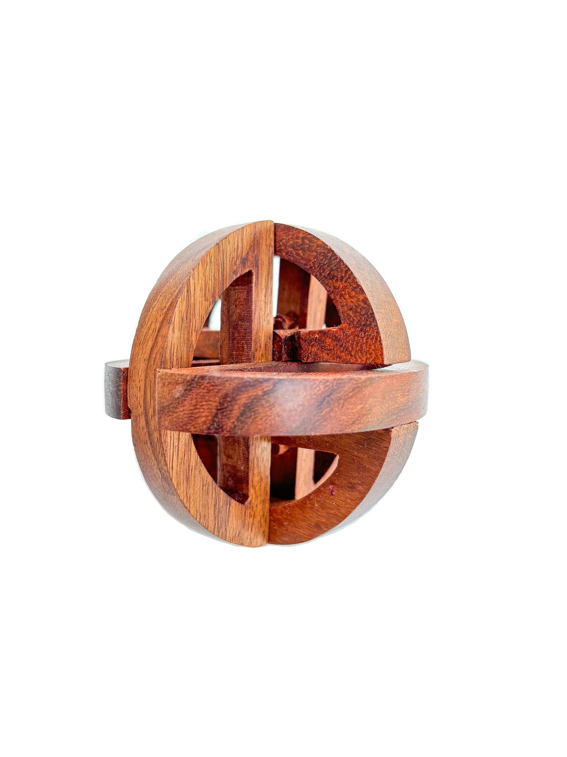 Mother Touch Wooden Rolling Ball Puzzle Toy – 3D Brain Teaser Wooden Toy for Kids & Adults.