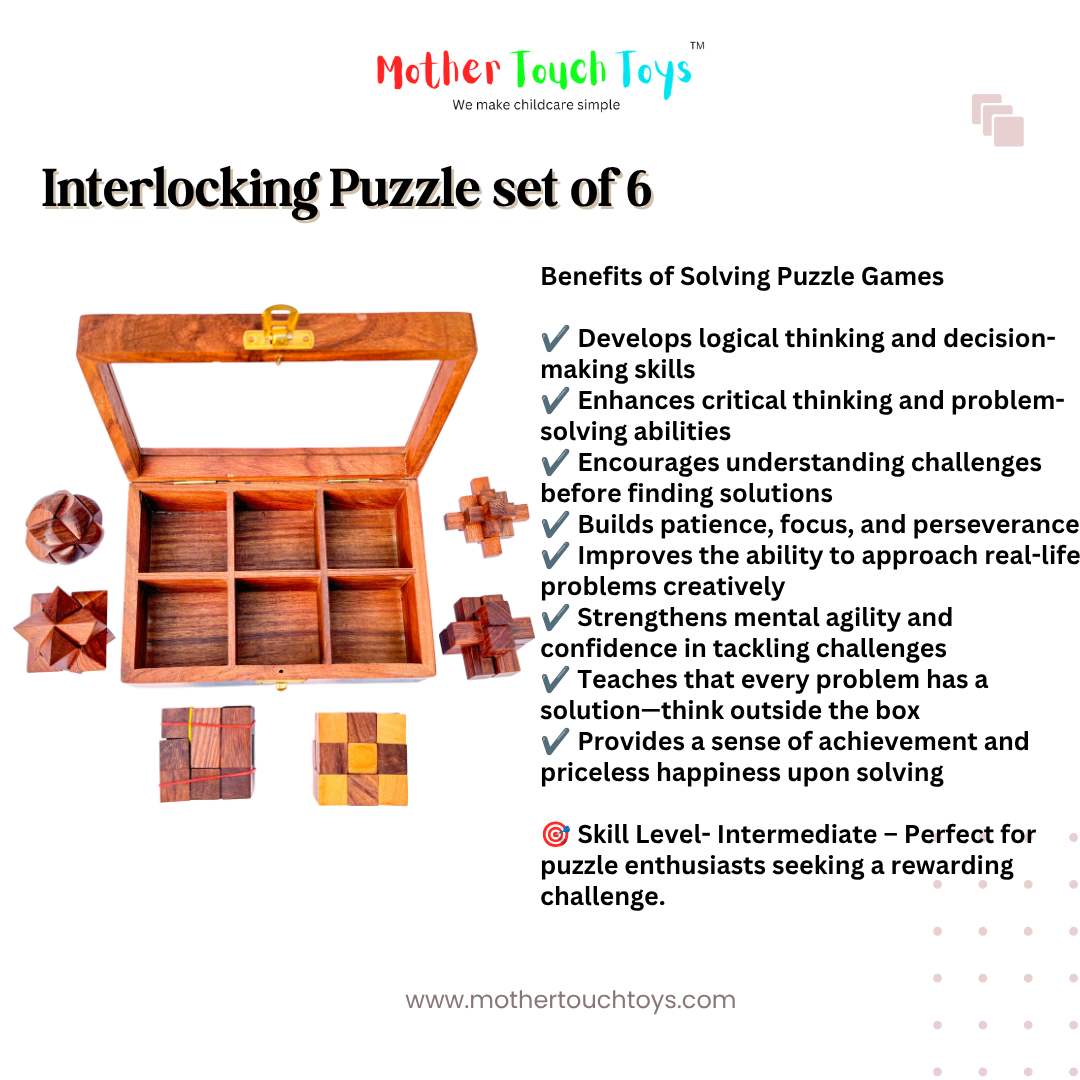 Mother Touch Toys Interlocking Puzzle for adult