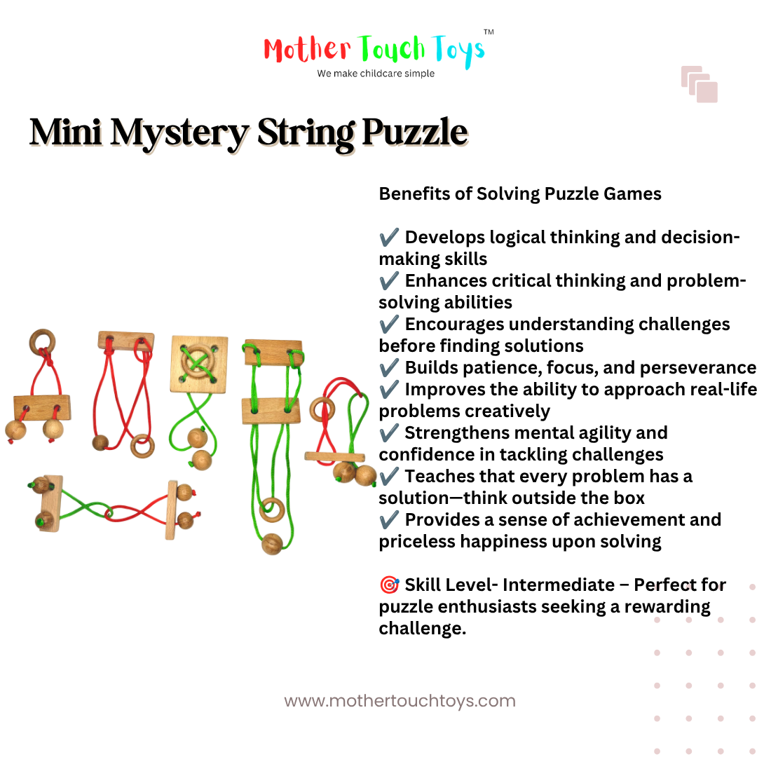 Mother Touch Toys Mini Mystery Puzzle for adults