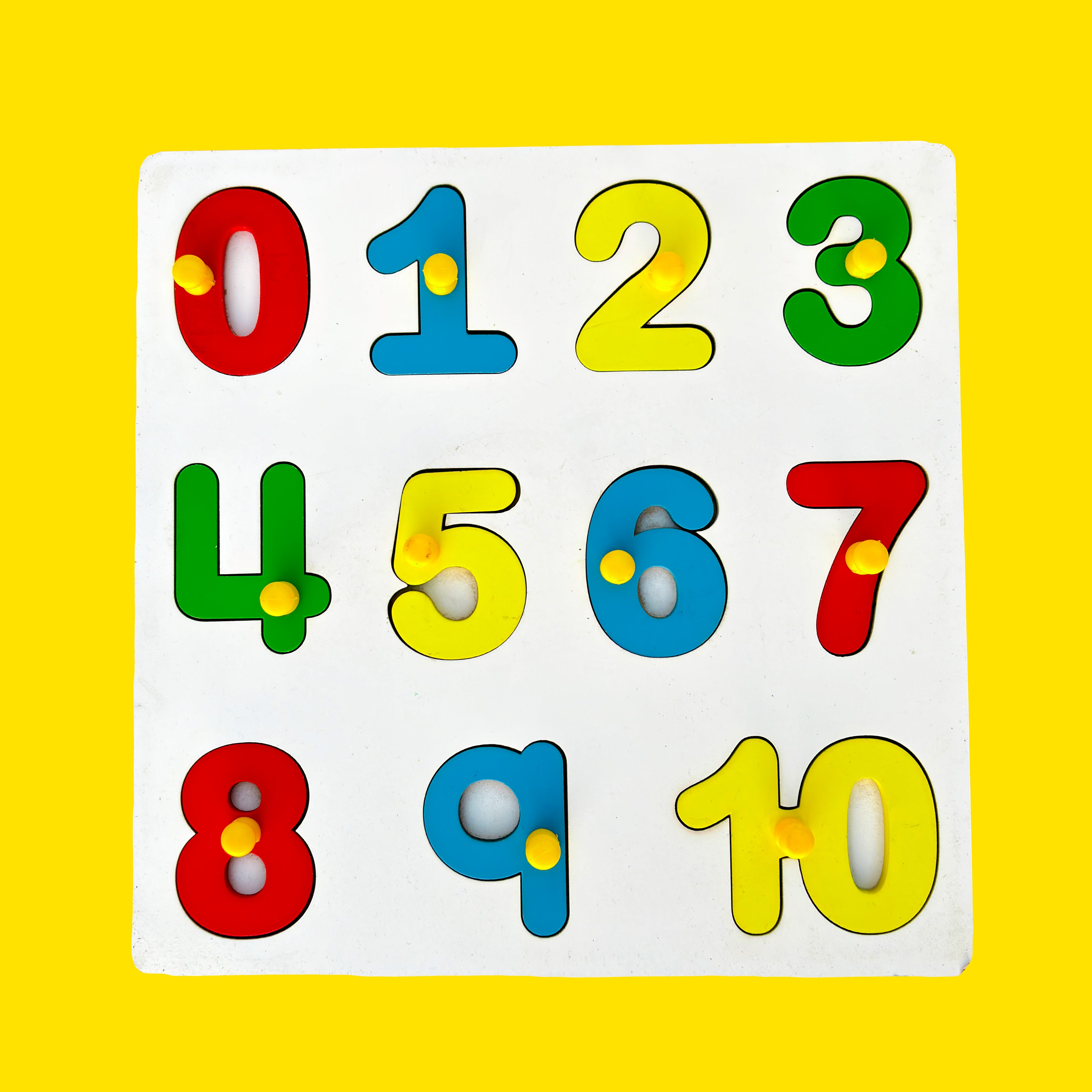 Mother Touch Toys - Numbers Board: Learn & Play with Numbers! (Ages 3 ...
