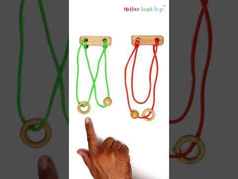 String puzzle for kids