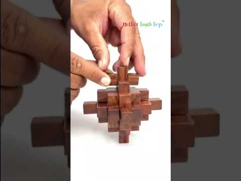 Difficult Interlocking Puzzle – Crystal