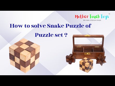 interlocking brain teaser puzzle