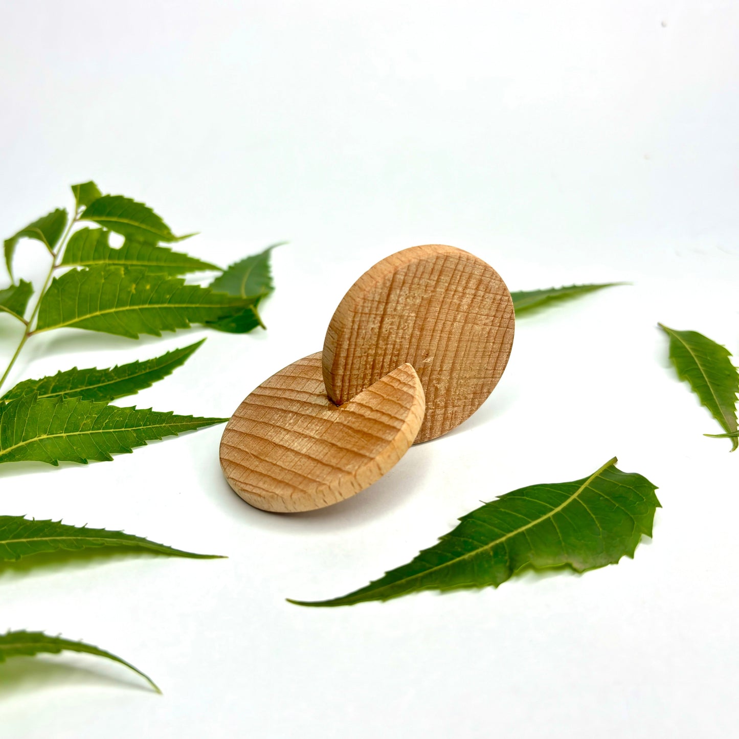 wooden baby teether MOTHER TOUCH TOYS