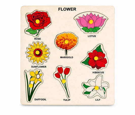 flower_board Montessorie learning for baby