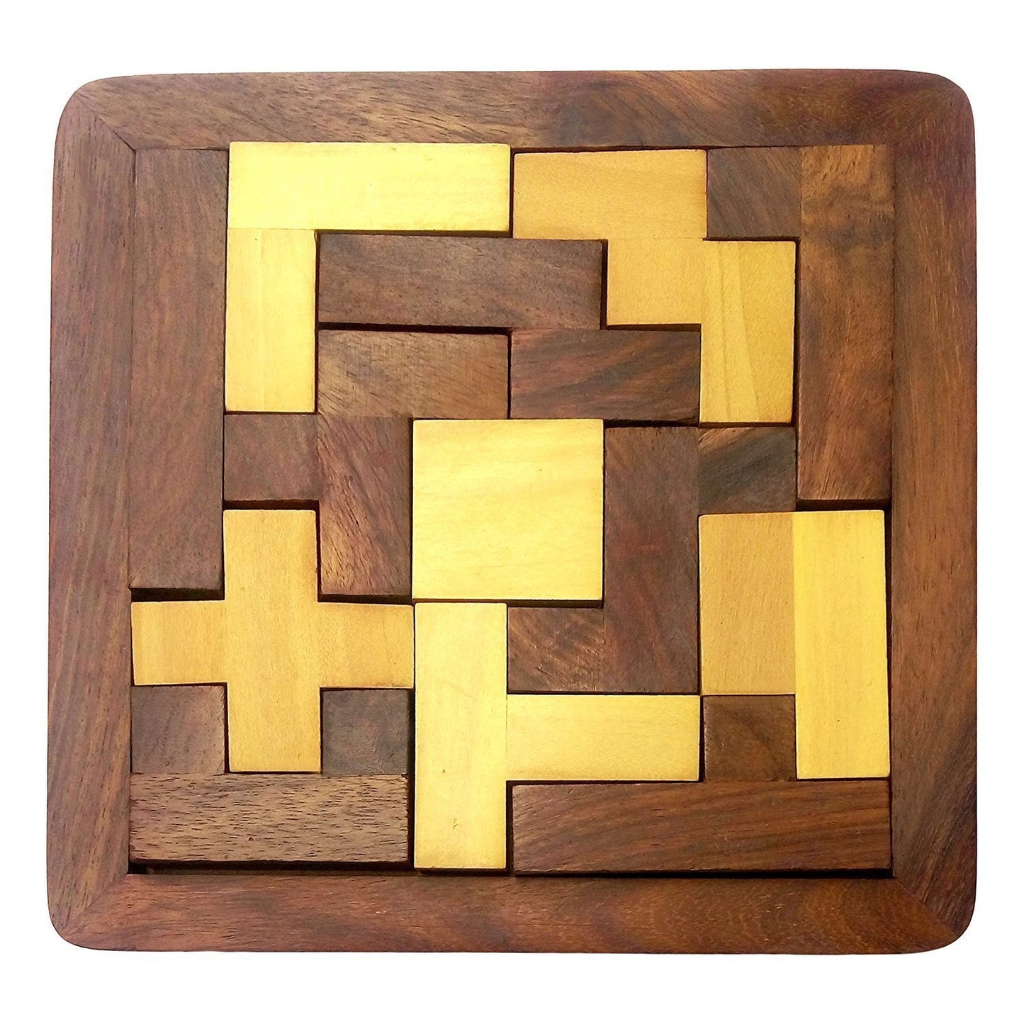 wooden logic puzzle
