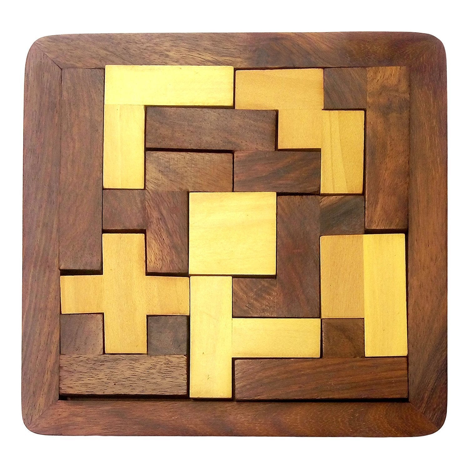 wooden logic puzzle